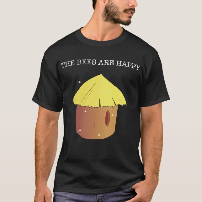 Die Bienen sind glücklich Valheim T-Shirt (Vorderseite)