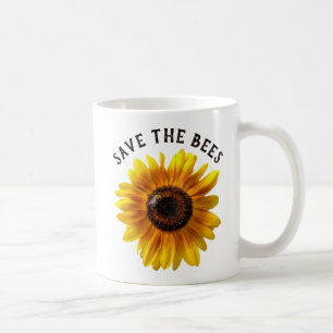 Die Bienen-Sonnenblumen-Tasse gerettet Kaffeetasse