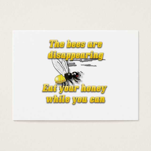 Die Bienen verschwinden (Vorderseite)