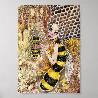 Die Bienenkönigin Poster