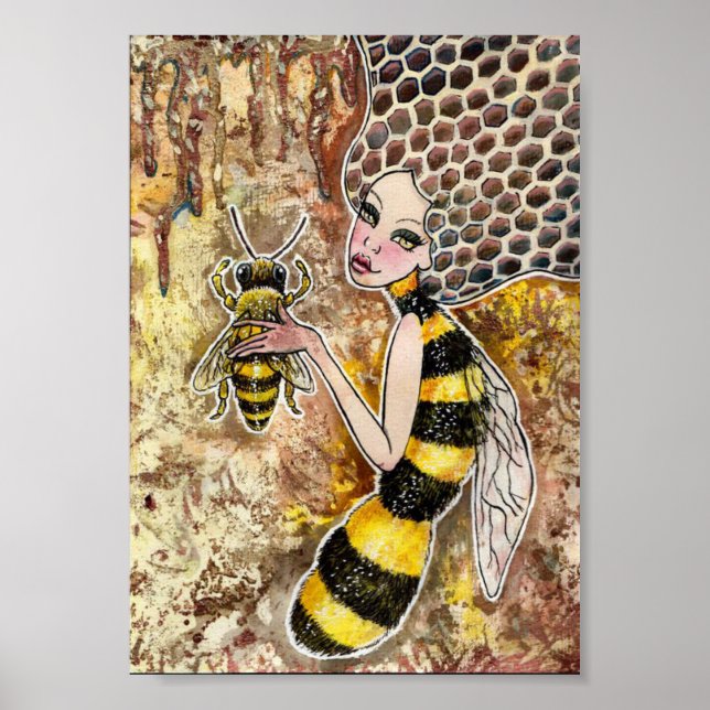 Die Bienenkönigin Poster (Vorne)