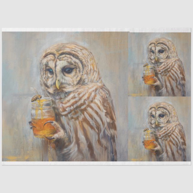 Die Bienenzüchter X3-Decoupage Seidenpapier (Vorderseite)