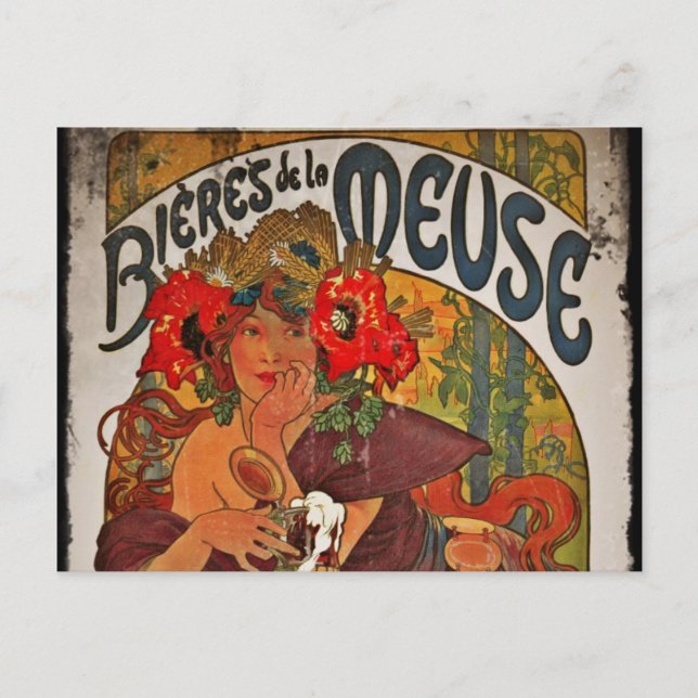Die Biermuse Postkarte (Vorderseite)