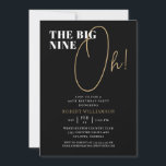 Die Big Nine Oh Black 50. Geburtstag Einladung<br><div class="desc">Black The Big Nine Oh 50. Geburtstag Einladung Ihre Gäste werden wissen,  dass dies ein besonderes Party,  wenn Sie nur auf diese Einladung!</div>