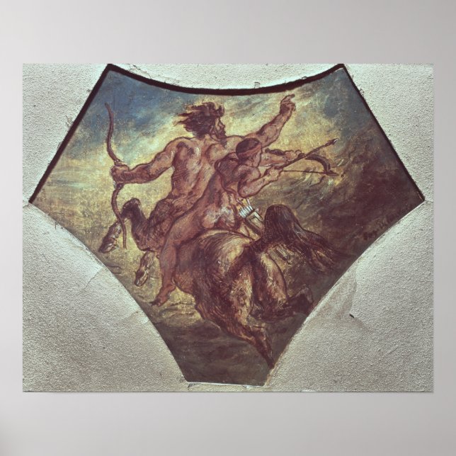 Die Bildung von Achilles Poster (Vorne)