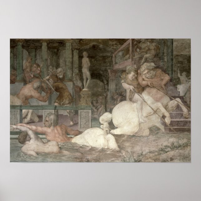 Die Bildung von Achilles Poster (Vorne)