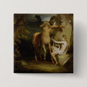Die Bildung von Achilleus, c.1772 (Öl auf Button