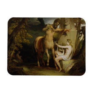 Die Bildung von Achilleus, c.1772 (Öl auf Magnet
