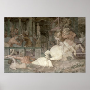 Die Bildung von Achilleus Poster