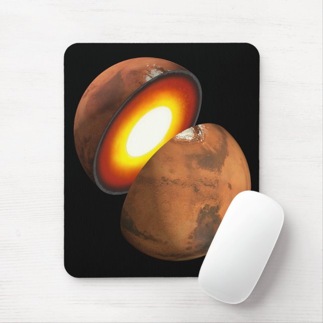 Die Bildung von Rocky Bodies im Sonnensystem. Mousepad (Mit Mouse)
