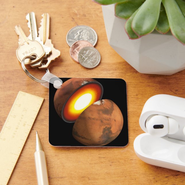 Die Bildung von Rocky Bodies im Sonnensystem. Schlüsselanhänger (Schreibtisch)