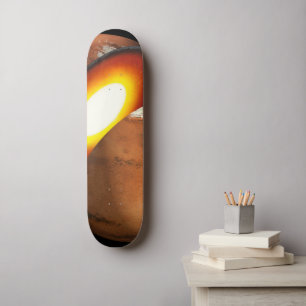 Die Bildung von Rocky Bodies im Sonnensystem. Skateboard