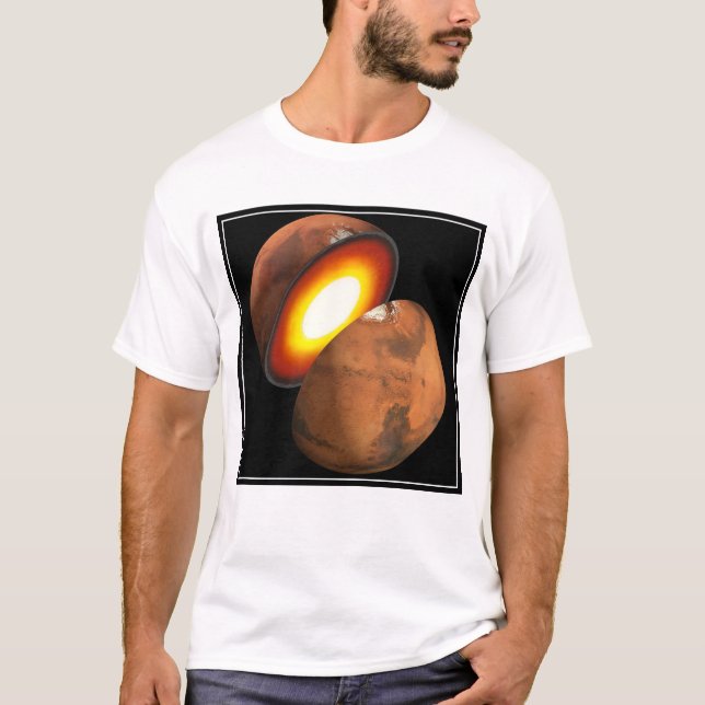 Die Bildung von Rocky Bodies im Sonnensystem. T-Shirt (Vorderseite)
