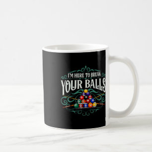 Die Billiard Billard Pool Hall lädt zum Verweilen  Kaffeetasse