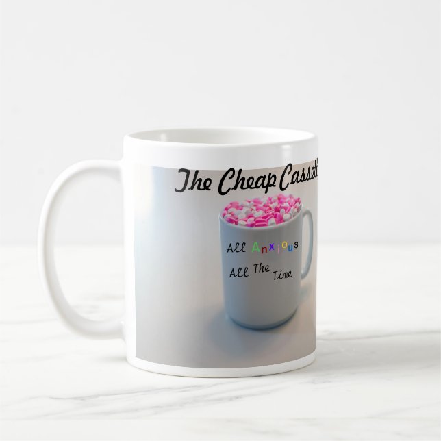 Die billige Kassetten-Kaffee-Tasse Kaffeetasse (Links)