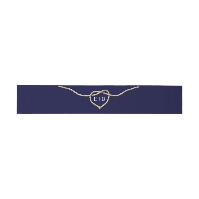 Die Bindung der Bauchband der Knot Einladungsbanderole (Flach)