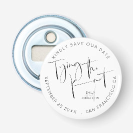 Die Bindung des KNOT-Sake-Schwarz-weiß Save the Da Flaschenöffner