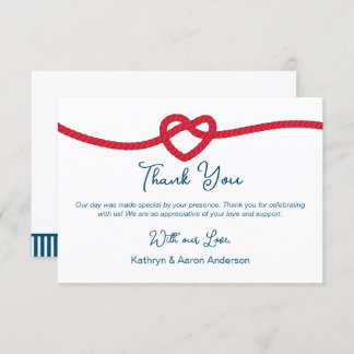 Die Bindung des Knotens Nautic Danke