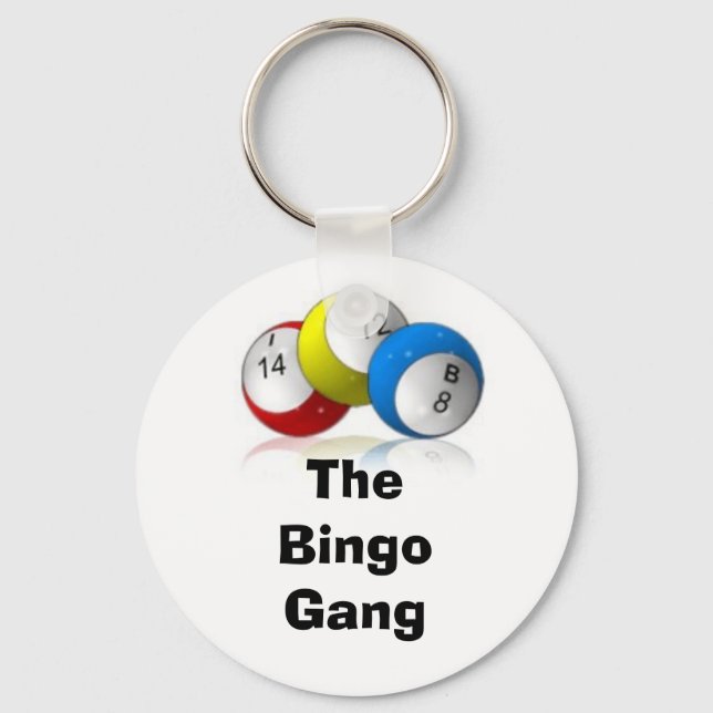 Die Bingo-Gang Schlüsselanhänger (Vorderseite)