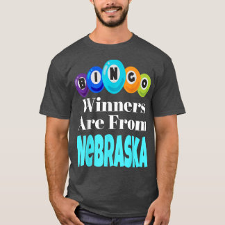 Die Bingogewinner kommen aus Nebraska-Hase-Nacht B T-Shirt