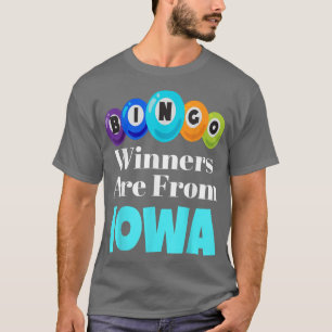 Die Bingosieger kommen aus Iowa Gewitterspielabend T-Shirt