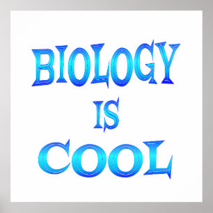 Die Biologie ist Cool - beginnend bei 11,80 $ Poster