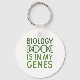 Die Biologie ist in meinen Genen Schlüsselanhänger