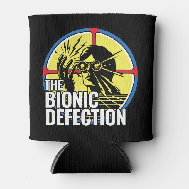 Die bionische Defektion, Elektrischer Mensch Coole Dosenkühler (Vorderseite)