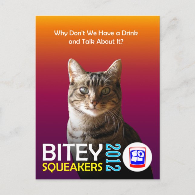Die Bitey/Squeakers Ticket (TM) Postkarte 1 (Vorderseite)