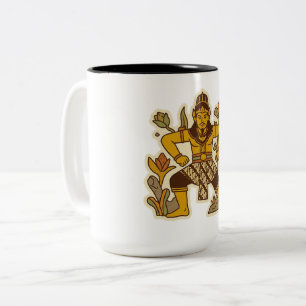 Die bittere Zunge (Serunting Sakti) Zweifarbige Tasse