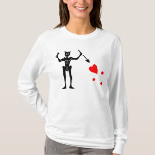 Die Blackbeard authentische Flagge T-Shirt