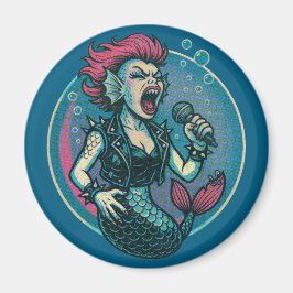 die blaring Siren Magnet