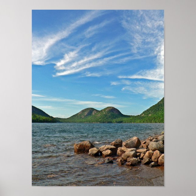 Die Blasen, der Acadia Nationalpark, Maine Poster (Vorne)