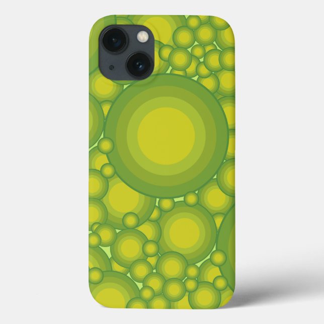 Die Blasen der Grüntöne Case-Mate iPhone Hülle (Rückseite)