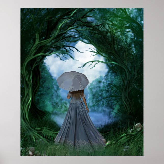 Die blaue Aussicht zwei Poster (Vorne)