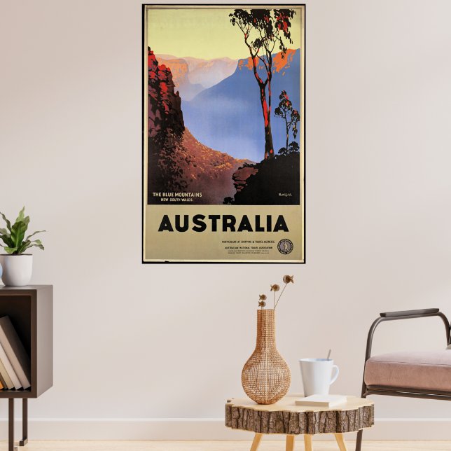 Die Blaue Berge, Australien, Poster (Wohnzimmer 3)