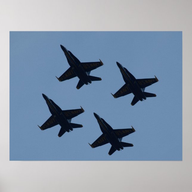 Die blaue Engel' Diamond Formation. Poster (Vorne)