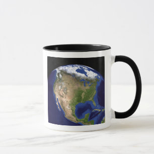 Die blaue folgende Generations-Marmorierungerde 4 Tasse