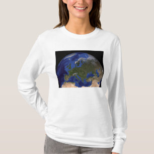 Die blaue folgende Generations-Marmorierungerde 6 T-Shirt