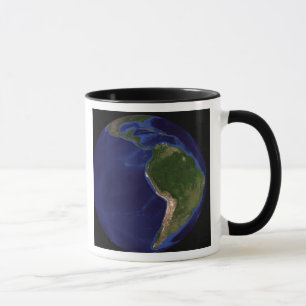 Die blaue folgende Generations-Marmorierungerde 8 Tasse