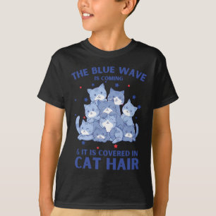 Die Blaue Welle kommt und wird in Kat. H T-Shirt