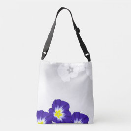 Die blauen Blumen Tragetaschen Mit Langen Trägern