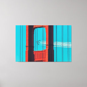 Die blauen Engel Leinwanddruck