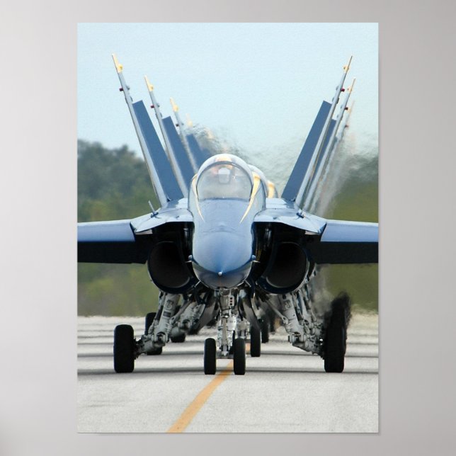 Die blauen Engel Poster (Vorne)