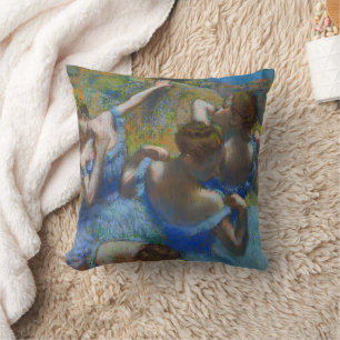 Die blauen Tänzer, Degas Art Kissen