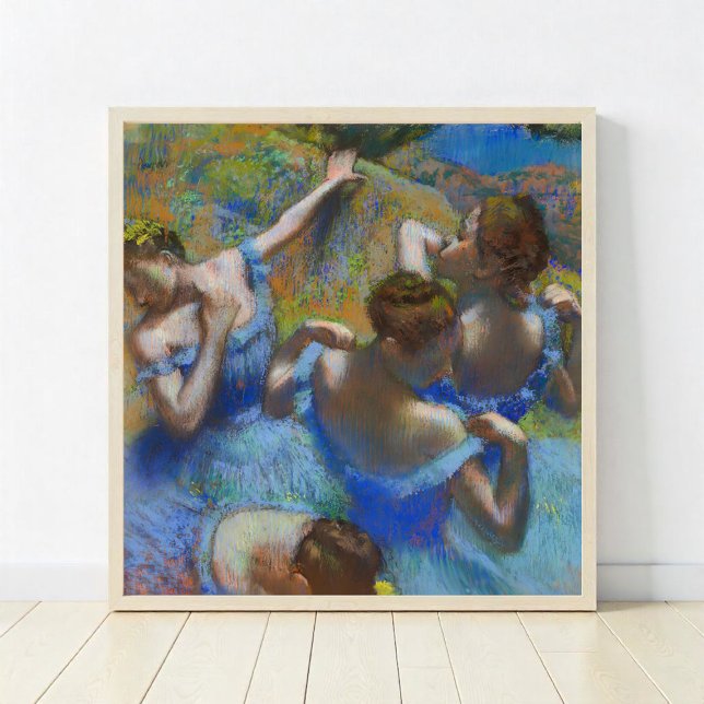 Die blauen Tänzer, Degas Art Poster (Von Creator hochgeladen)