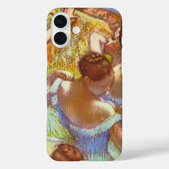 Die blauen Tänzer von Edgar Degas iPhone 16 Plus Hülle (Rückseite)