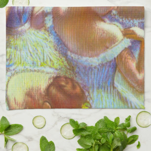 Die blauen Tänzerinnen von Edgar Degas Geschirrtuch