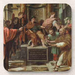 Die Blendung von Elymas (Cartoon für das Sistine Untersetzer