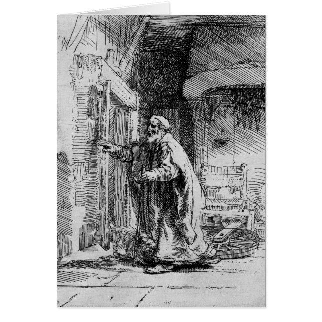 Die blinde Tobit, 1651 (Vorne)
